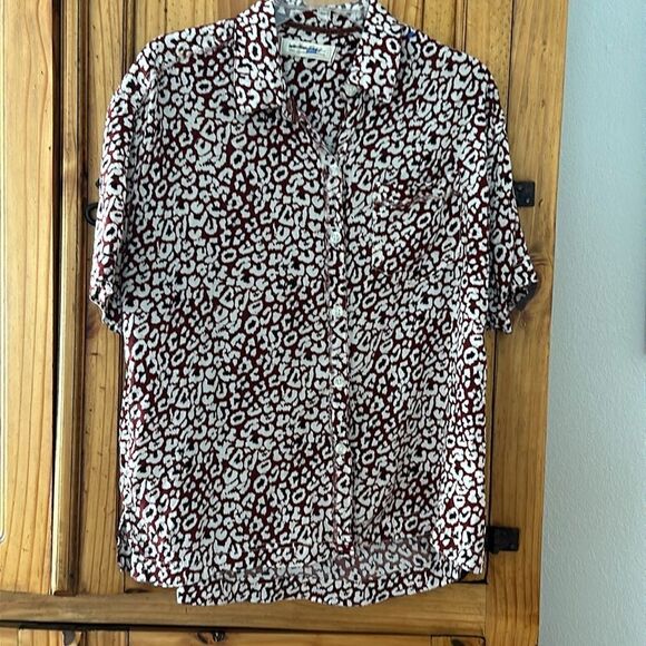 We The Free Leopard Print Shirt - Picture 1 of 8